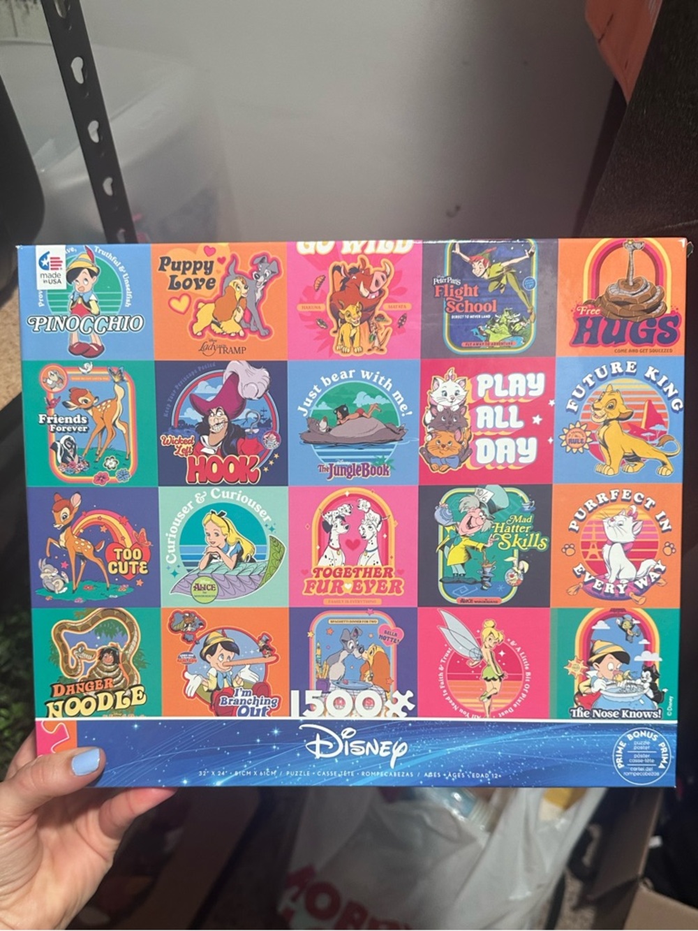 Disney Retro Character Puzzle 🧩